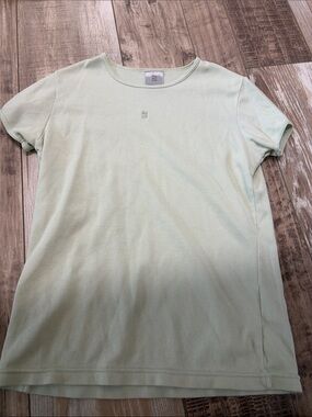 Nike Light Mint Green Short Sleeve Ribbed Tee